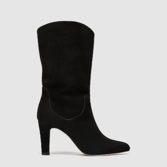 Zara mid calf boots Clearance